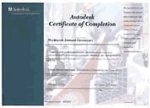 Сертификат компании Autodesk
