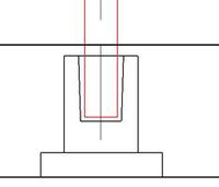 Установка сборной железобетонной колонны в стакан фундамента с зазором 50 мм