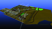 Интеллектуальная модель Model Studio CS на основе лазерного сканирования и геозондирования с применением георадаров