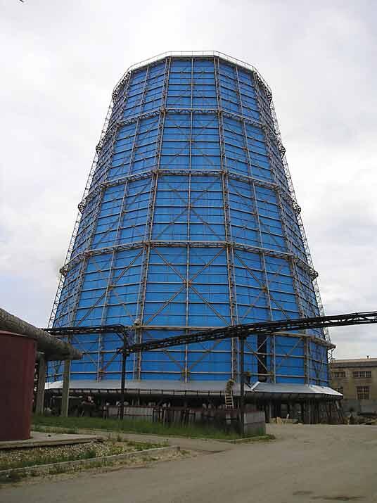 Проект и его воплощение: башенная градирня на Пермской ТЭЦ-9