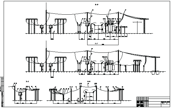 Рис. 14б. Оформленный чертеж с разрезами