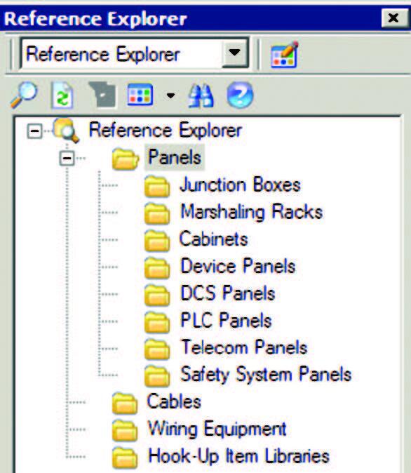 Рис. 2. Структура папок Reference Explorer