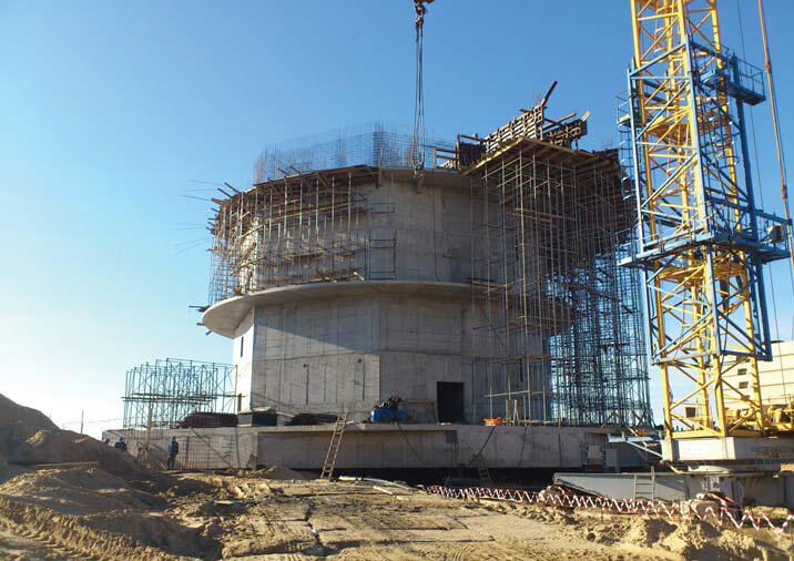 Этап строительных работ (3 октября 2012 г.)