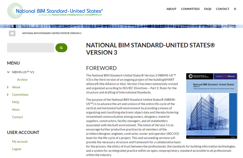 Веб-сайт американского национального BIM-стандарта: www.nationalbimstandard.org