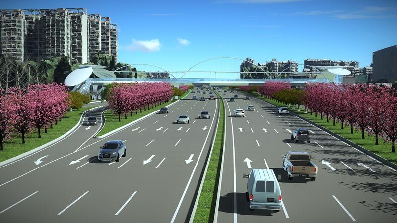 Реконструкция скоростной автомагистрали Мейгуан в городе Шэньчжэнь