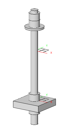 Рис. 7. Созданный параметрический объект болта
