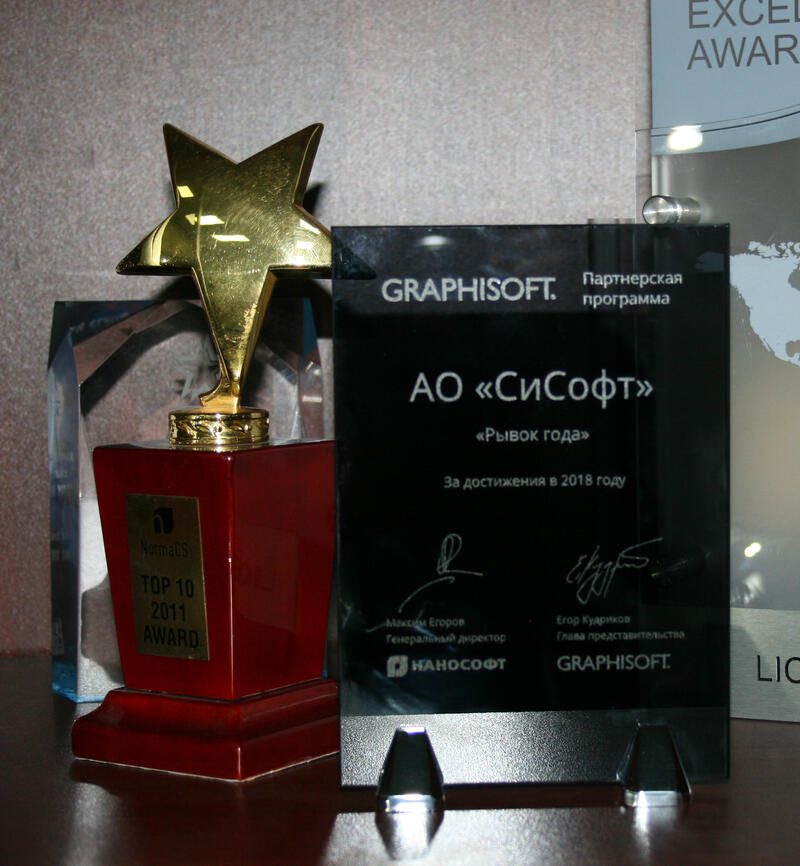 CSoft получила награду «Прорыв года» от Graphisoft